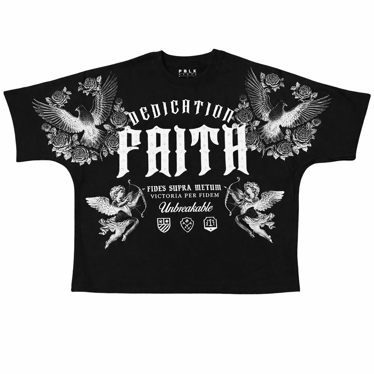 Publik Faith Dove & Skull Dedication Set (Black)