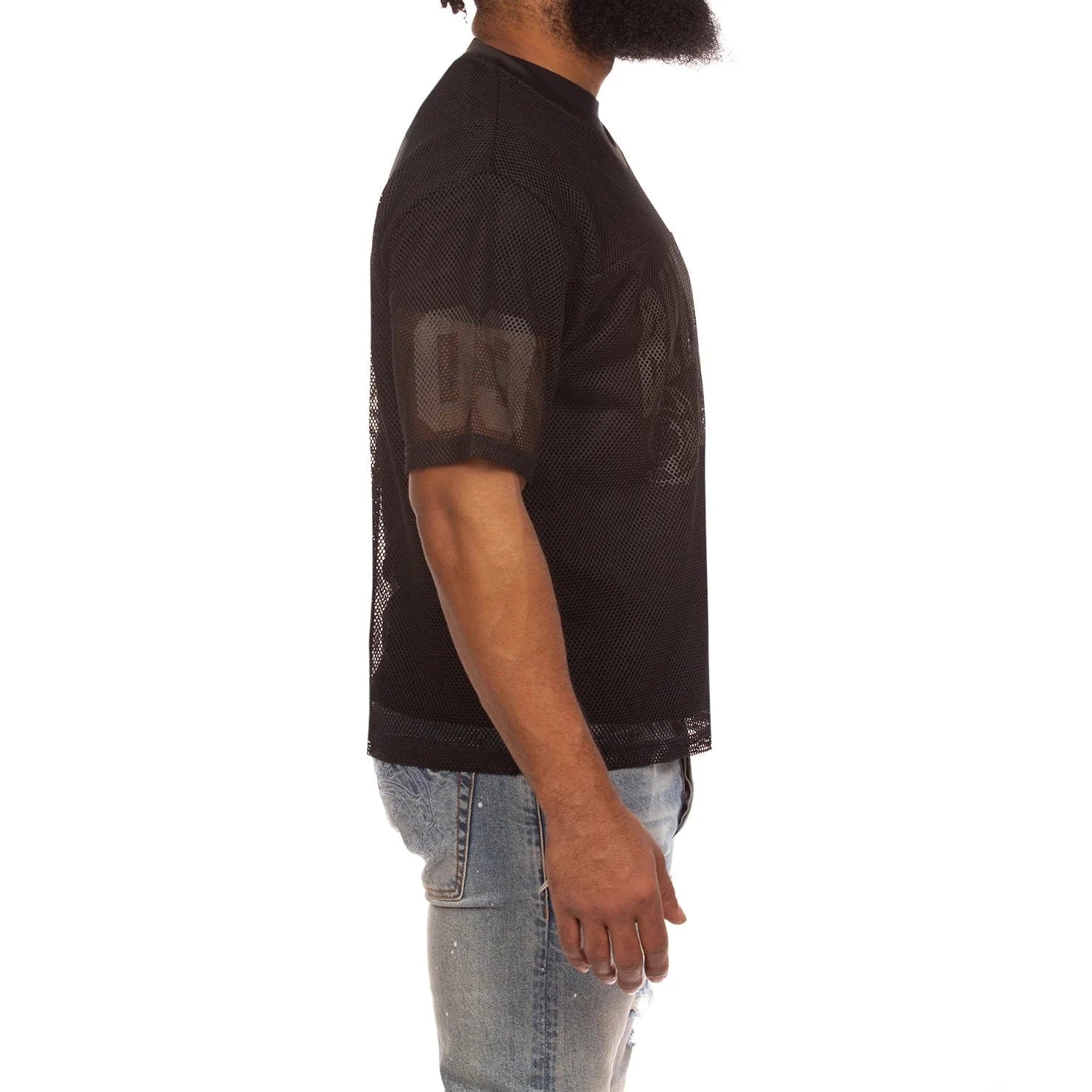 Billionaire Boys Club BB Varsity SS Knit Cropped Fit Tee (Black) 851-6314