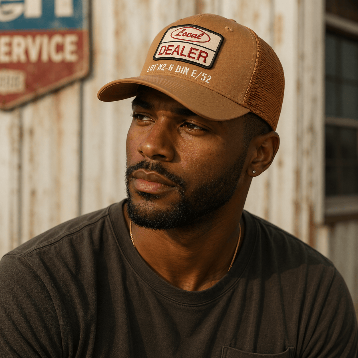 Jordan Craig The Re-Up Trucker Hat (Wheat) C2058