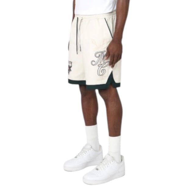 Smoke Rise Boxy Country Club SS Buttoned Down Set (Ecru/Scarab) WH25184