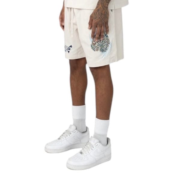 Smoke Rise SS Button Down Set (Chalk) WH25295