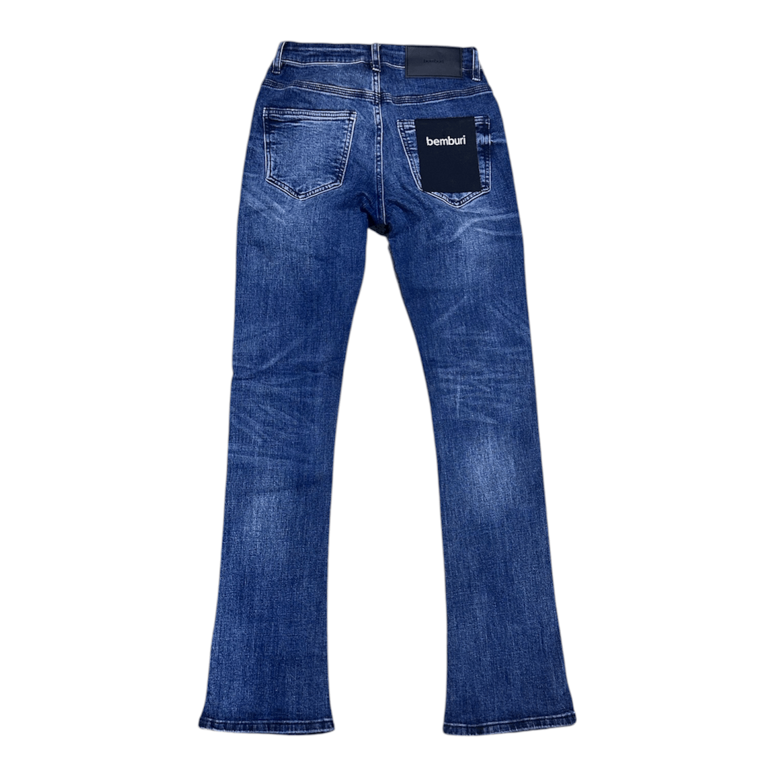 Bemburi Stacked Pacific Jean (Blue Wash) M8503DA