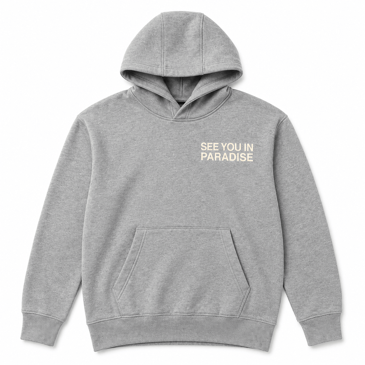 See You In Paradise Wingspan Hoodie (H.Grey/Cream) 8816H