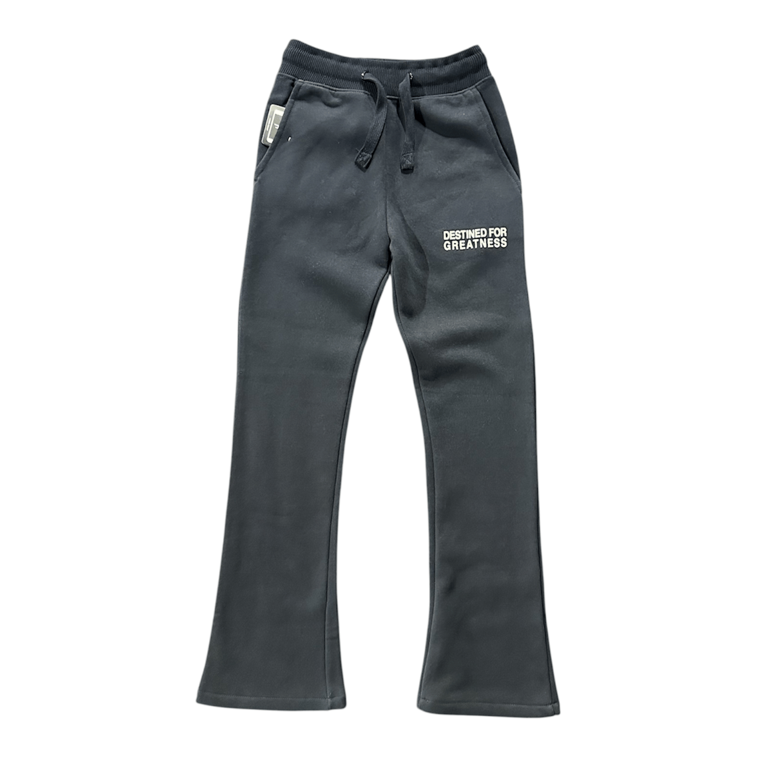 Kids See You In Paradise Stacked Wingspan Sweatpants (Navy/Cream)