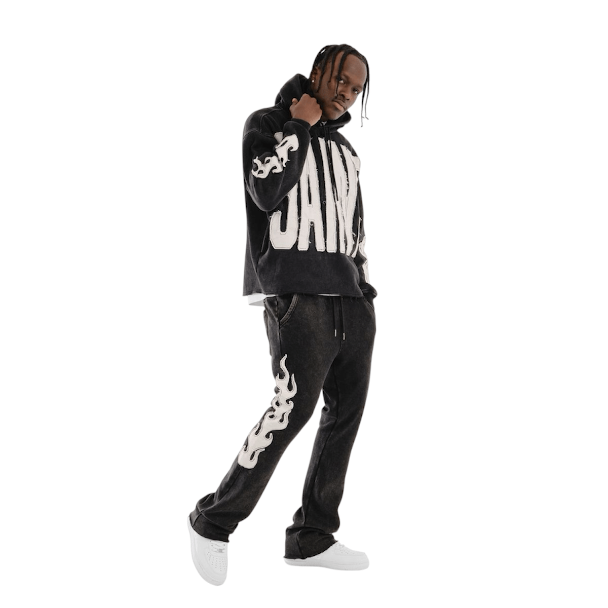 Copper Rivet Black Saints Set (Black)