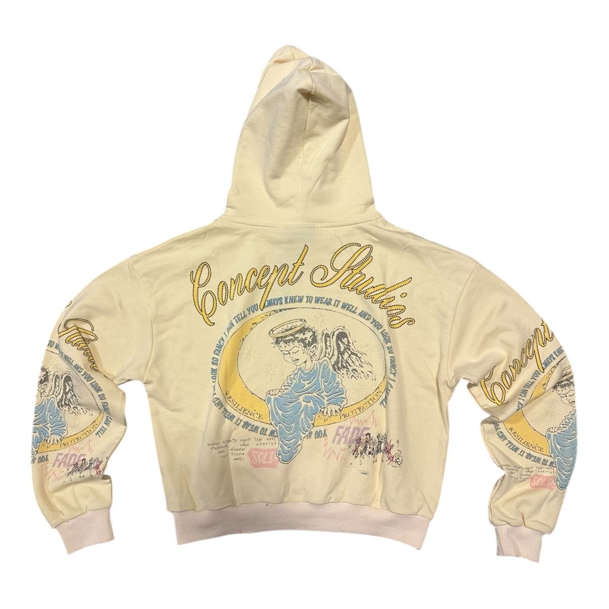Concept La Studio Hoodie (Cream) CHOODY-13
