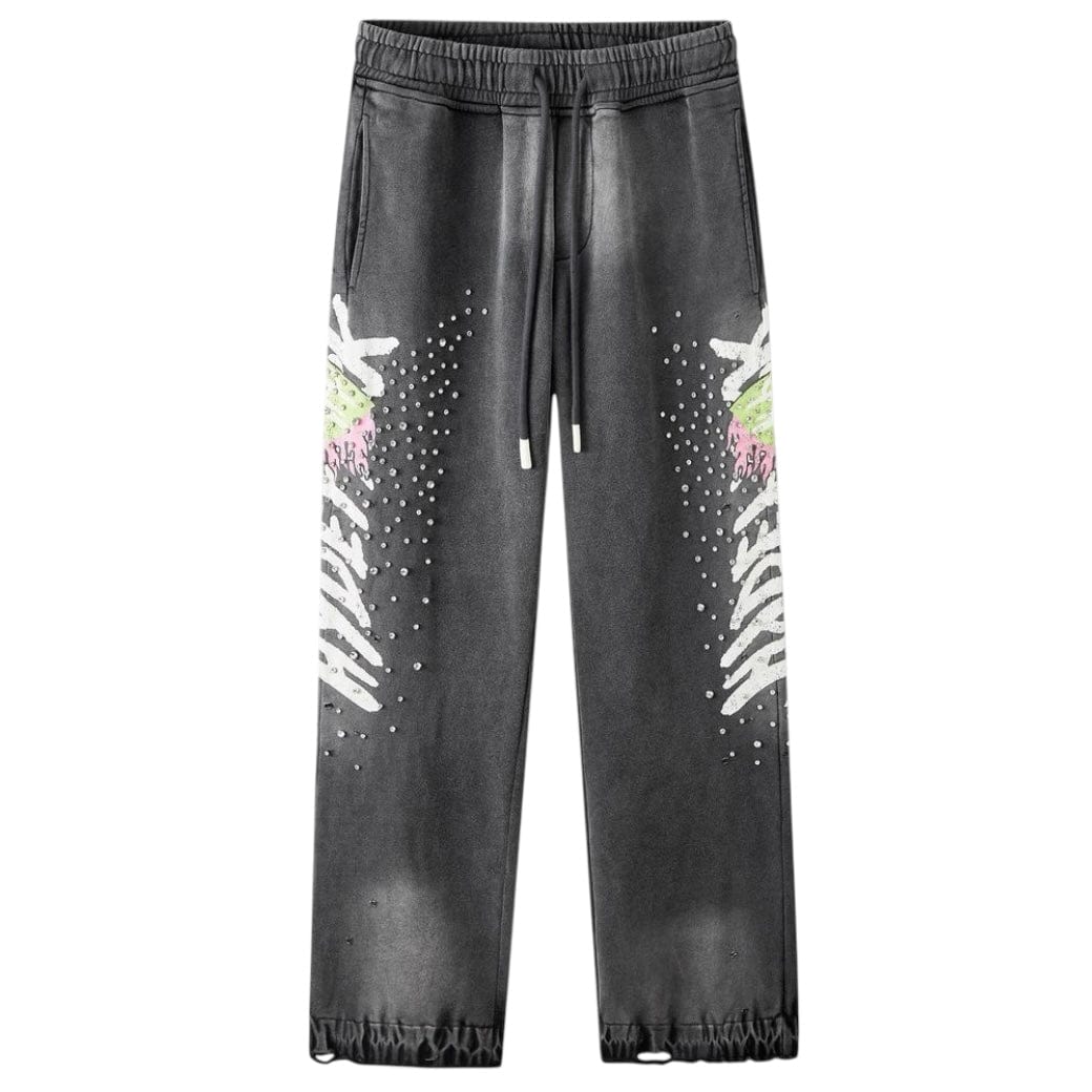 Hyde Park Easy Does It Pants (Black/Green Heart)