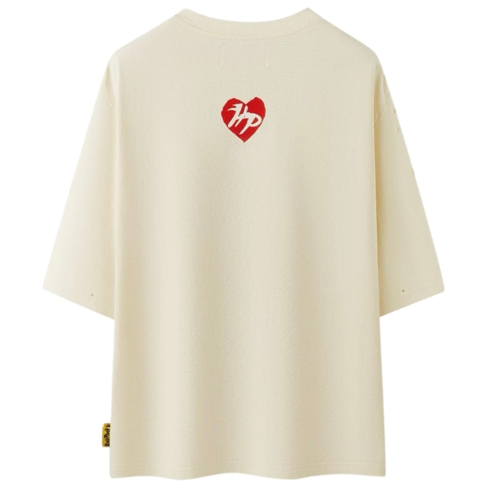 Hyde Park Beast within Red Vintage Series Tee (Cream)