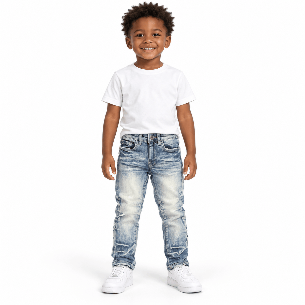Kids Jordan Craig Sean Venice Denim Jean (River Blue) JS2367KB