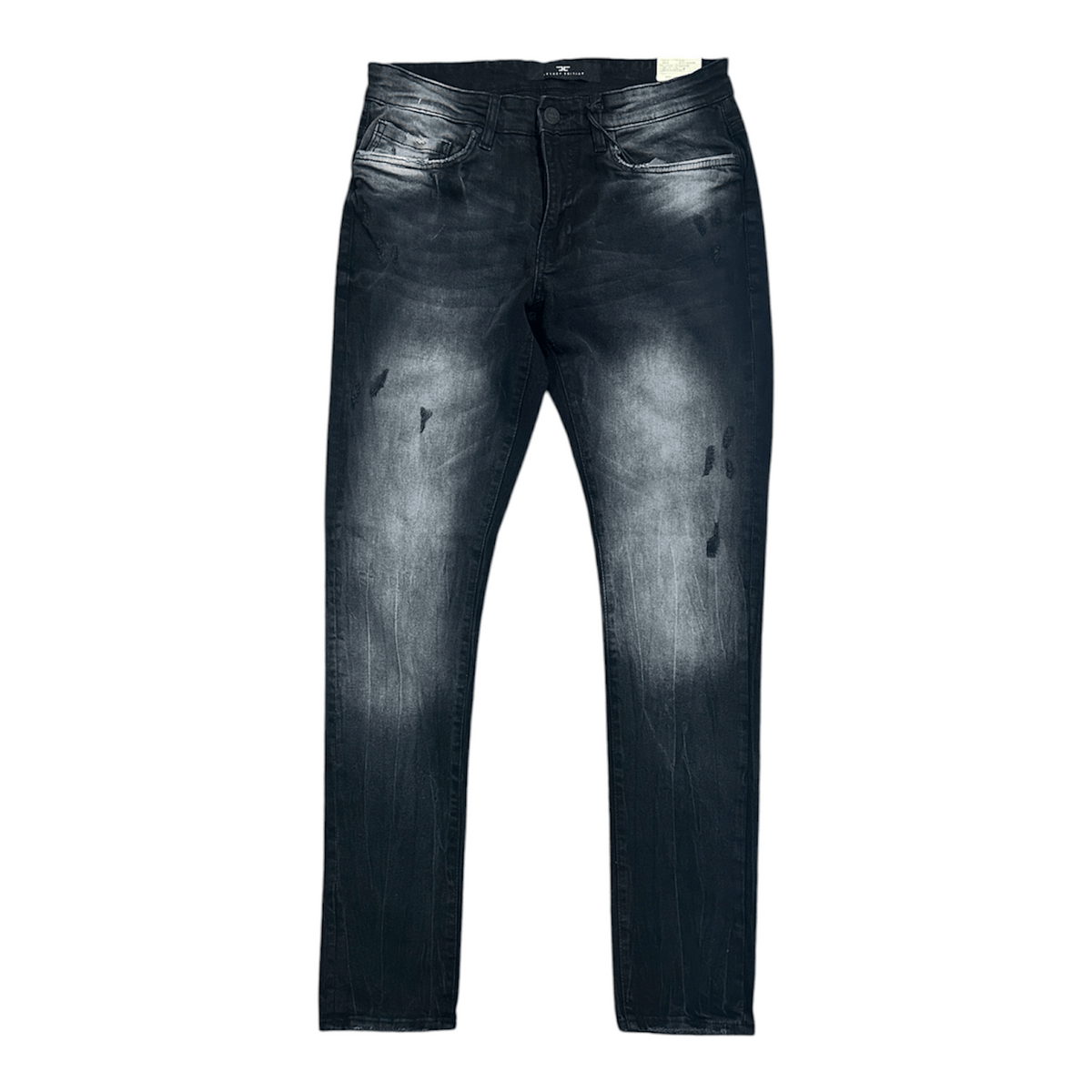 Jordan Craig Sean Light Rip Denim Jean (Black Shadow) JS2384