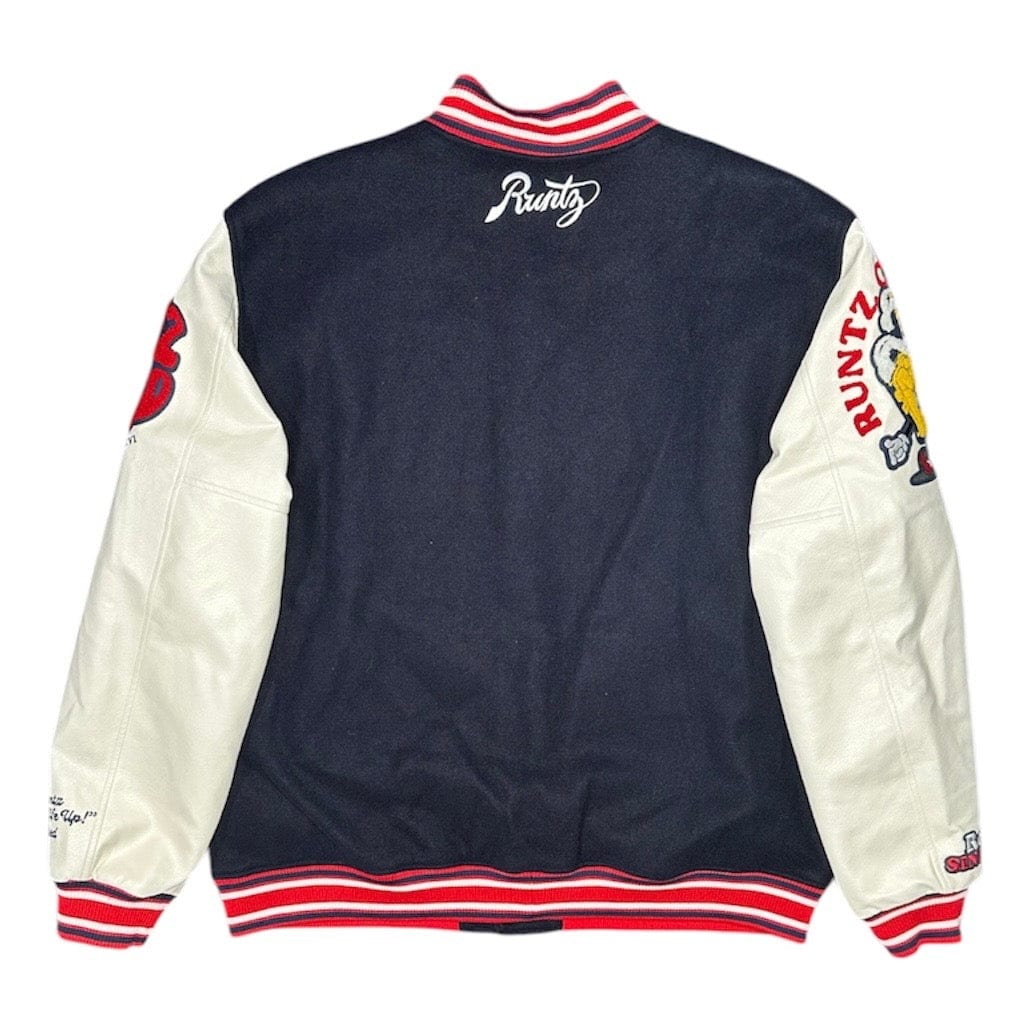 Runtz Worldwide Club Varsity Jacket (Navy) 37488