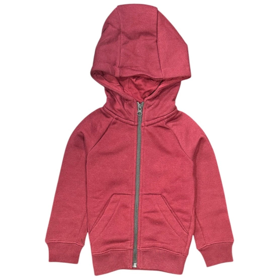 Kids Jordan Craig Uptown Zip Up Hoodie (Wine) 8521HK
