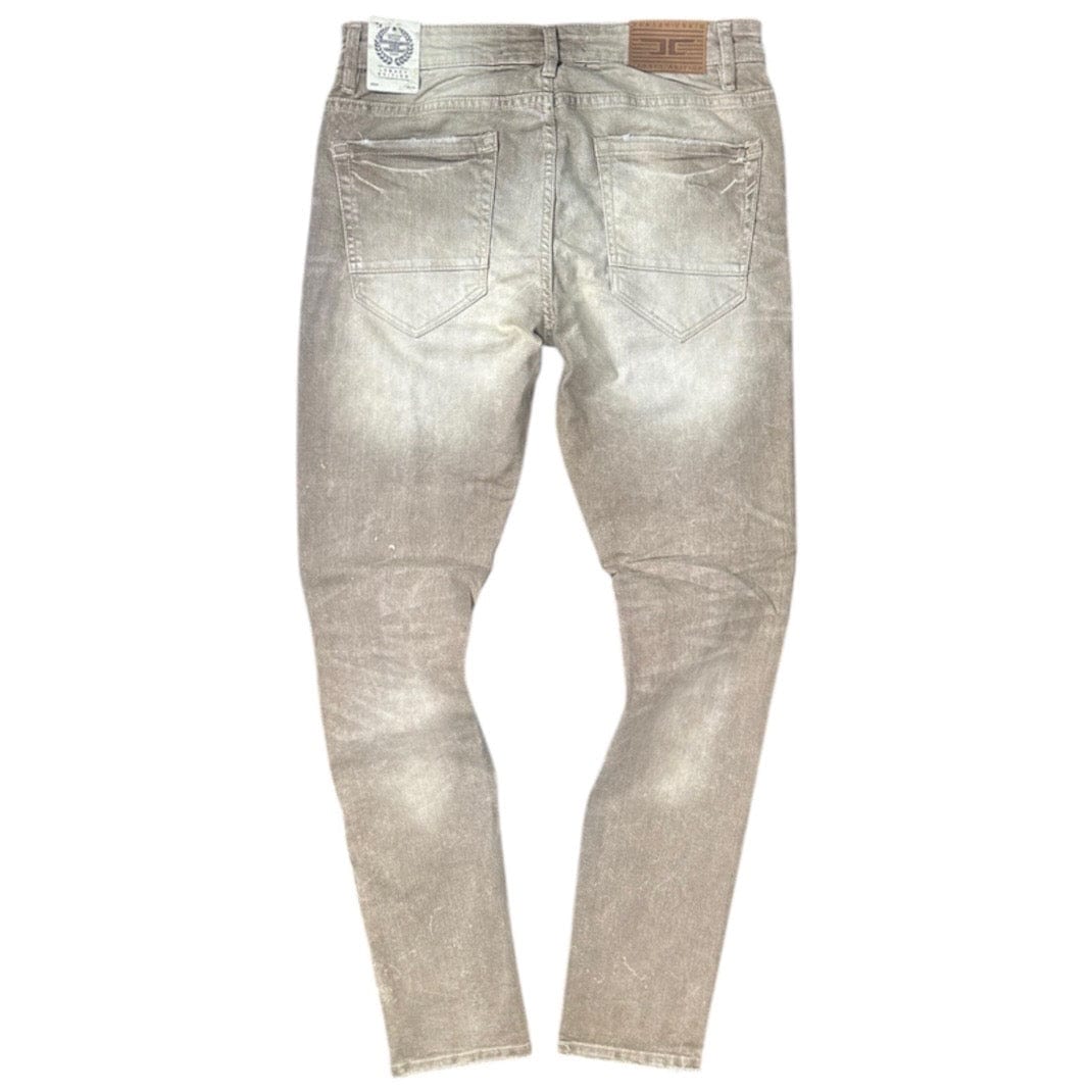 Jordan Craig Colored Y&D Denim Jeans (Cappuccino) JS2283
