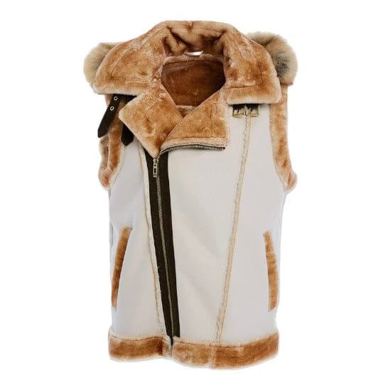 Jordan Craig Denali Shearling Vest (Sand) - 9373V