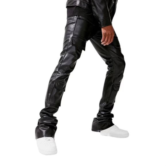Jordan Craig Ross Stacked Thriller Cargo Pants (Black) - JRF1121 – City ...