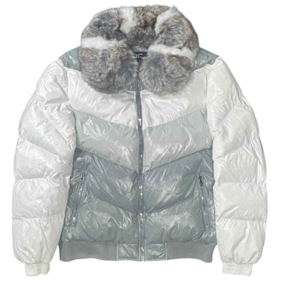 Jordan Craig Sugar Hill Nylon Puffer Jacket (Arctic White) 91548