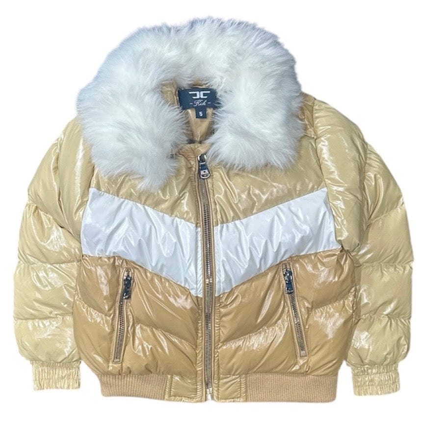 Kids Jordan Craig Sugar Hill Puffer Jacket (Sand) 91587K