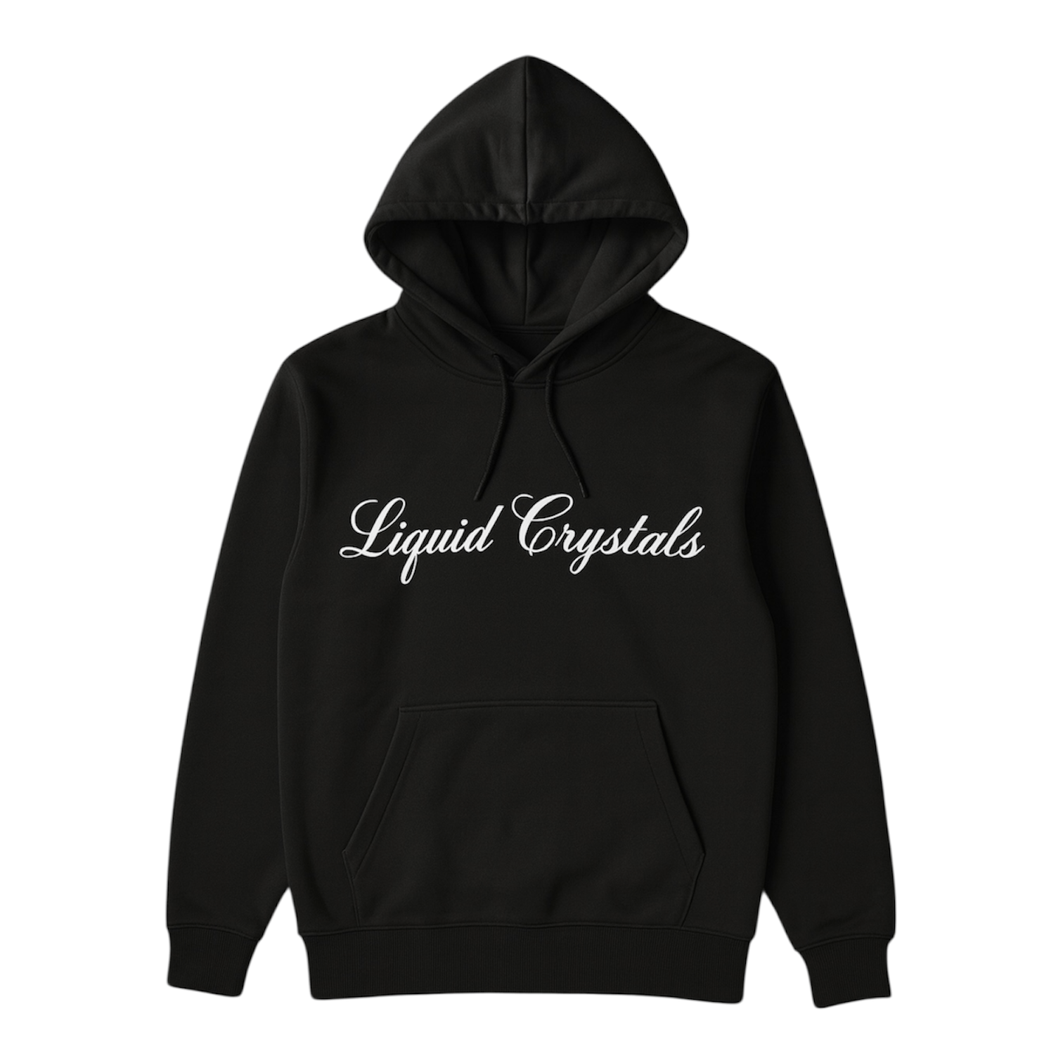 Liquid Crystals Rhinestone Medusa Hoodie (Black) 8642H