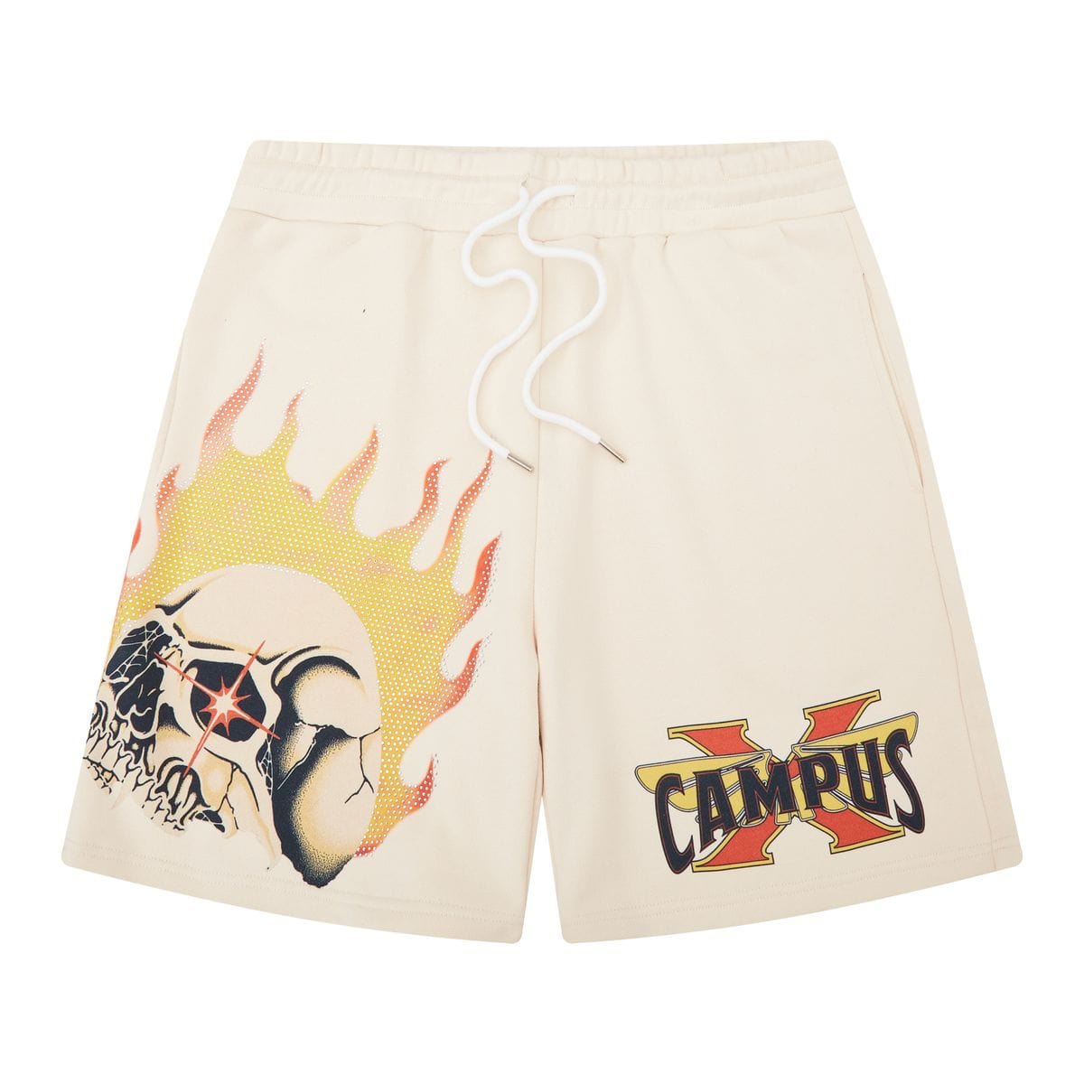 Campus Goods Hell & Back Terry Shorts (Cream) CG-SUM-16