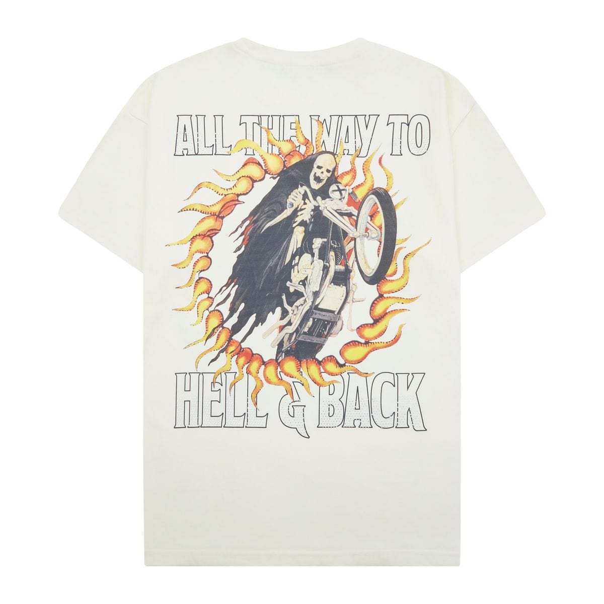 Campus Goods Hell & Back Cropped Tee (Cream) CG-SUM-14