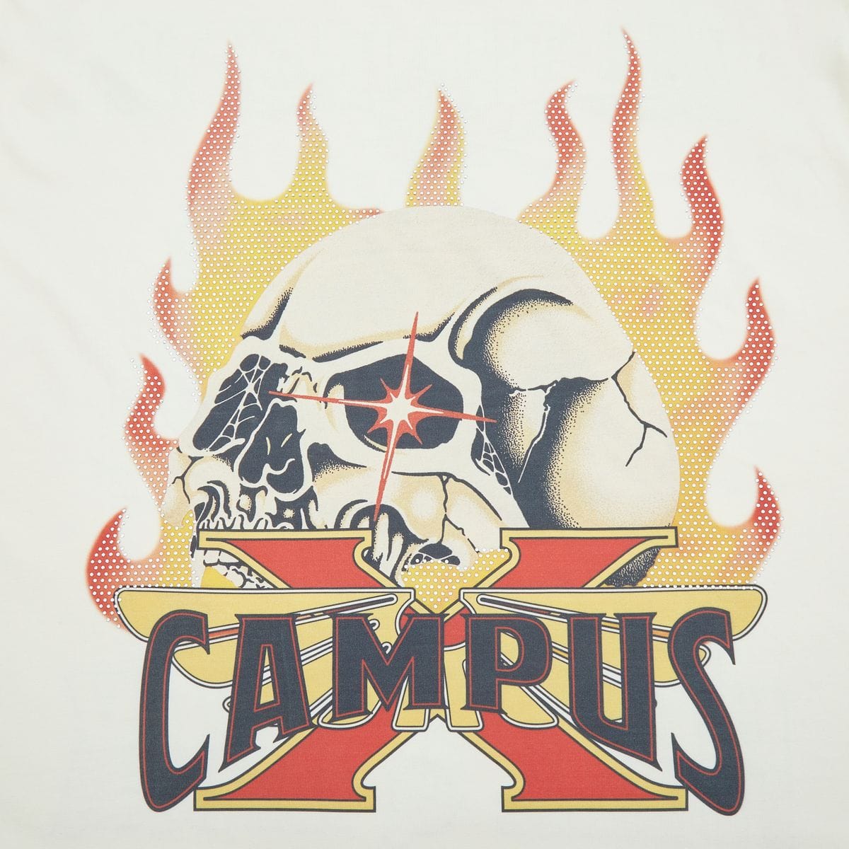Campus Goods Hell & Back Cropped Tee (Cream) CG-SUM-14