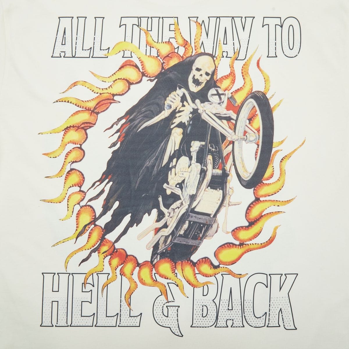Campus Goods Hell & Back Cropped Tee (Cream) CG-SUM-14