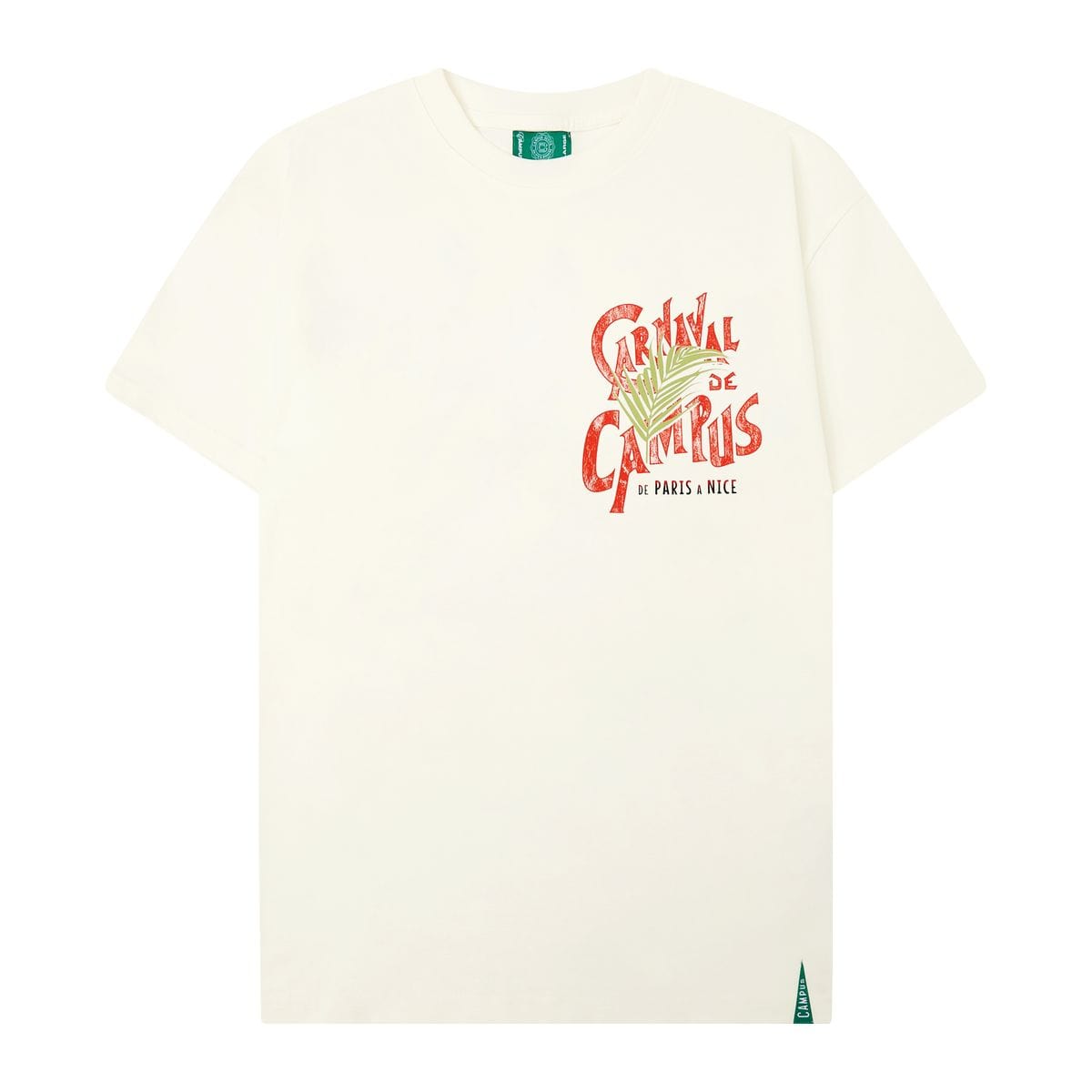 Campus Goods Carnival Cropped Tee (Cream) CG-SUM-2