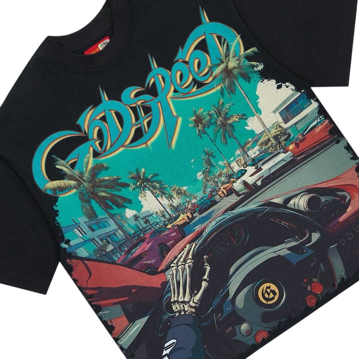 Godspeed Power Steering Tee (Black)