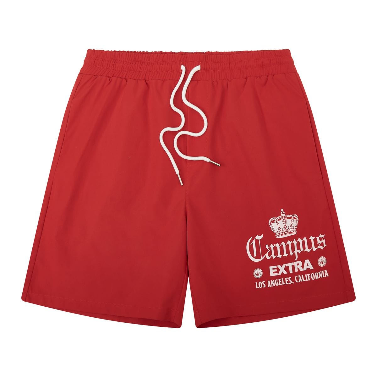Campus Goods La Vida Nylon Shorts (Red) CG-SUM-8