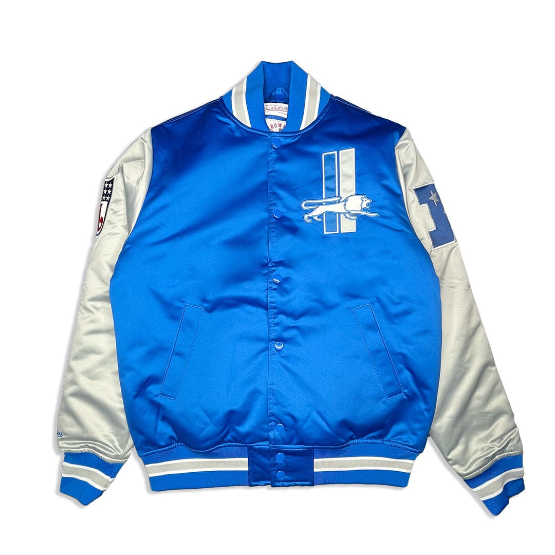 Mitchell & Ness NFL Detroit Lions Primetime Heavyweight Jacket (Blue)