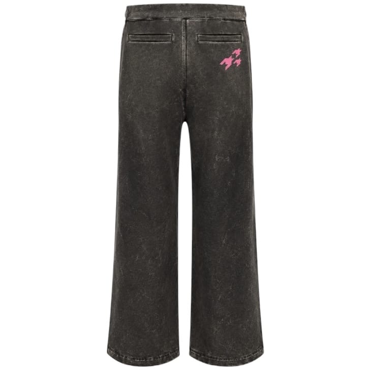 Free Refills Pret A Porter Hoodie & Flare Sweatpants Set (Black)