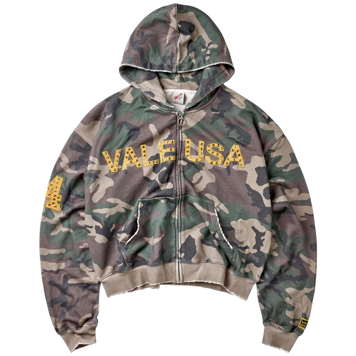 Vale Forever Camo Zip Up Hoodie (Camo)