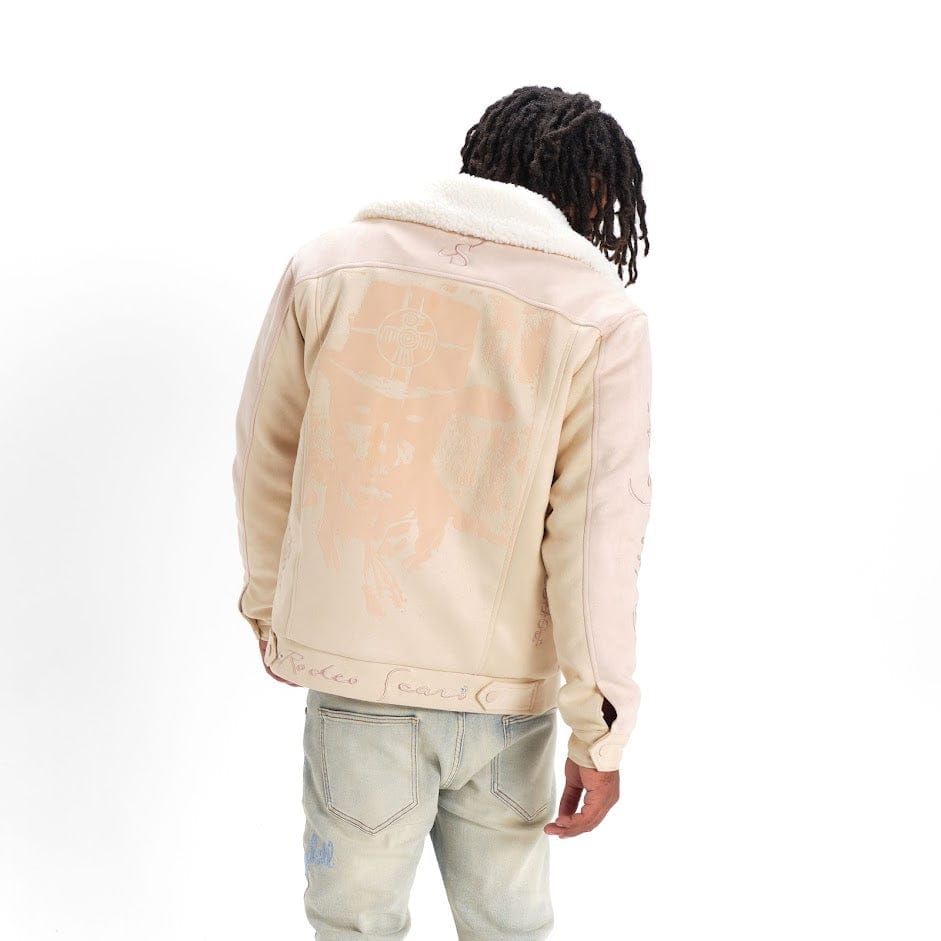 "Rodeo" Suede Jacket (cream)