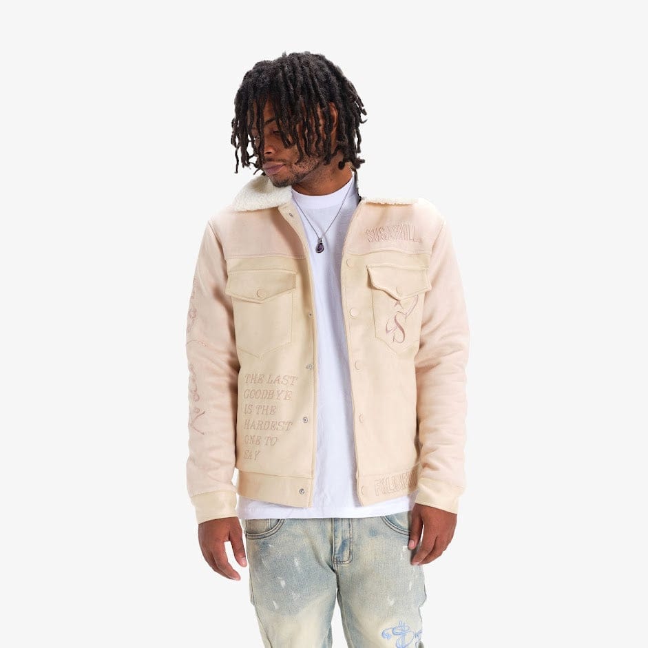 "Rodeo" Suede Jacket (cream)