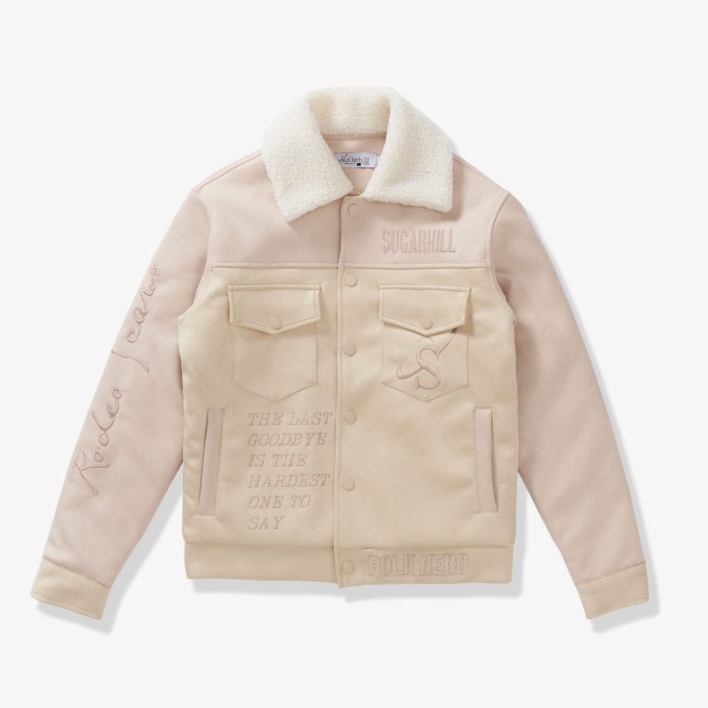 "Rodeo" Suede Jacket (cream)