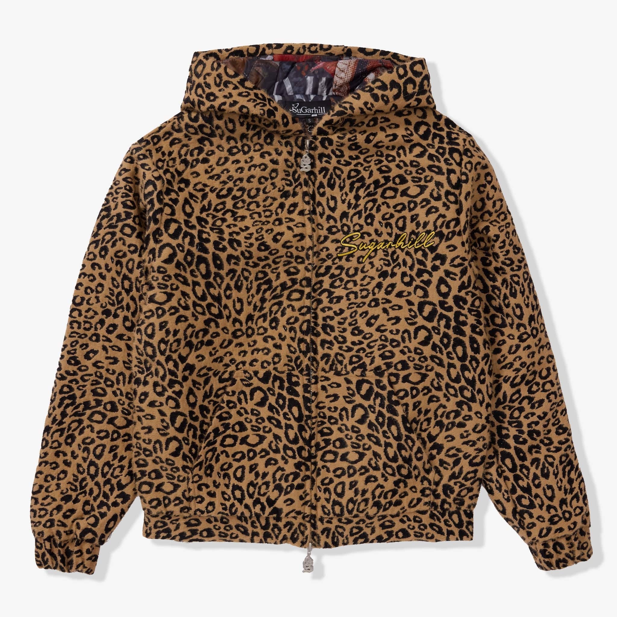 "Love Lost" Fur-Zip Hoodie (brown cheetah)