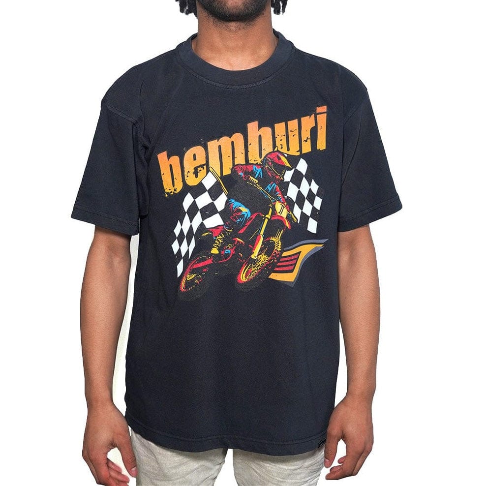 Bemburi Motorbike 321  T Shirt (Black)