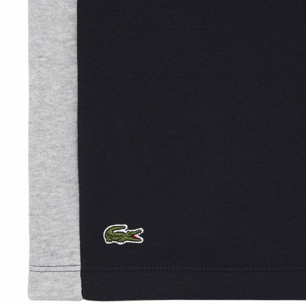 Lacoste Brushed Fleece Side Logo Short (Navy Blue/Grey Chine) GH8368-51