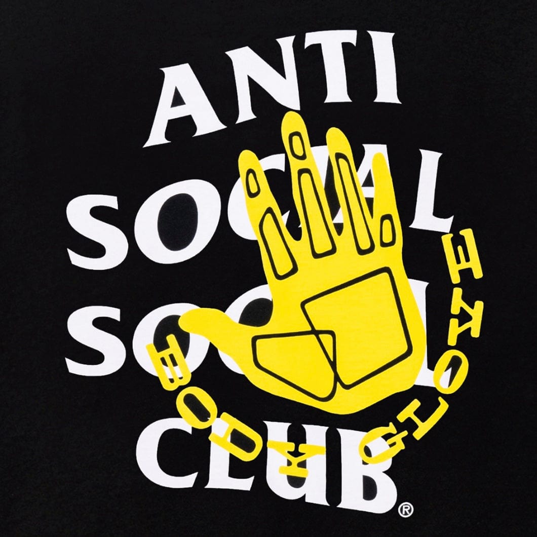 Anti Social Social Club Body Glove Spray Tee (Black)