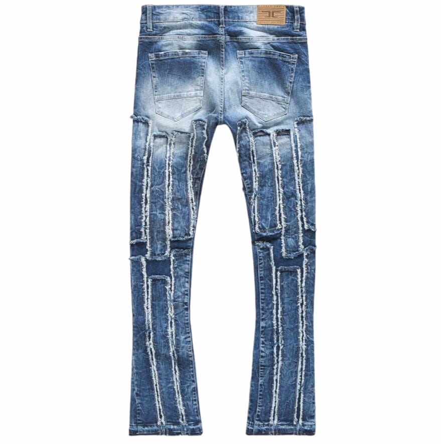 Jordan Craig Ross Stacked Brazen Denim (Medium Blue) JRF1107