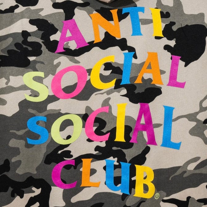 Anti Social Social Club Goodbye Forever Hoodie (Camo)