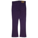 Kids Jordan Craig Martin Stacked Tribeca Twill Pants (Purple) JTF956RK