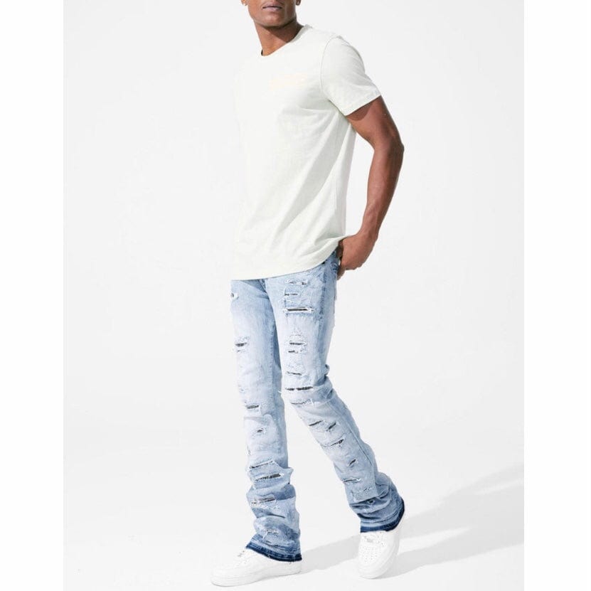 Jordan Craig Martin Stacked Wolverine Denim (Sky Blue) JTF1134