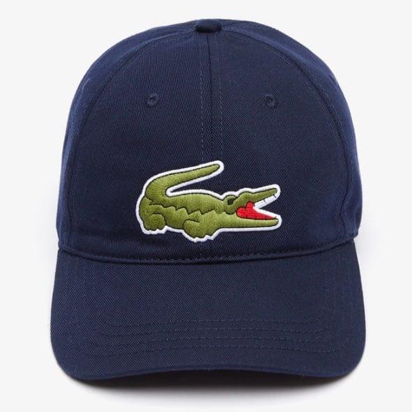 Lacoste Unisex Adjustable Organic Cotton Twill Cap (Navy) RK9871-51