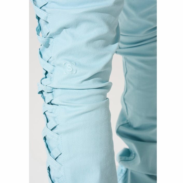 Serenede Sea Stacked Jeans (Light Blue) SEA-BLUE