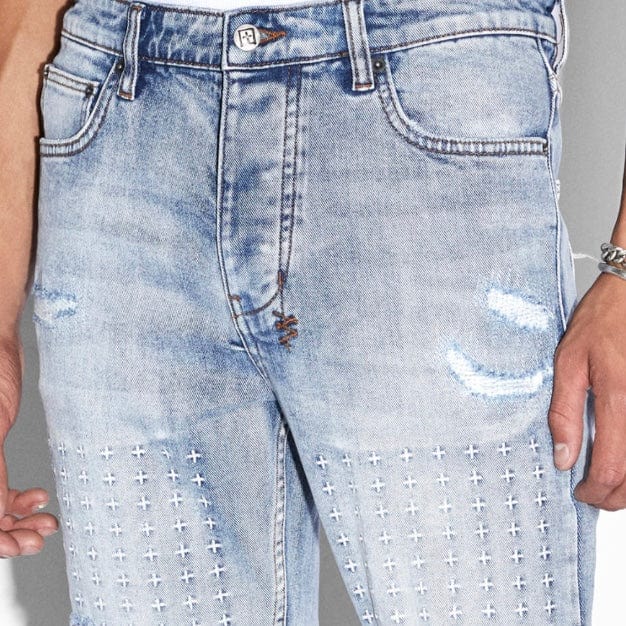 Ksubi Chitch Enjoy Trashed Jean (Light Acid Wash) MPF23DJ033