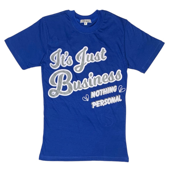 Retro Label 3S It's Just Business SS Tee (Blue)