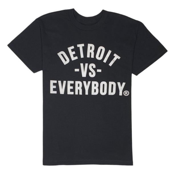 Kids Detroit Vs Everybody T-Shirt (Black/White) - KIDSDET