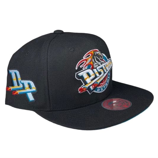 Mitchell & Ness Nba Detroit Pistons Pop Snapback (Black)