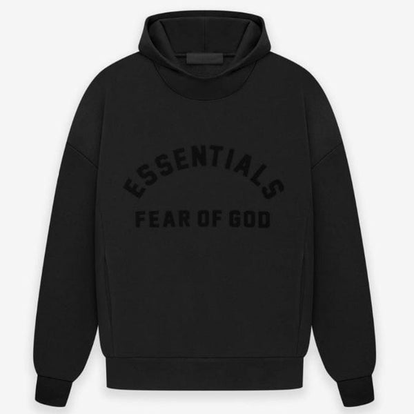 Fear Of God Essentials Hoodie (Jet Black) 192SP232050F